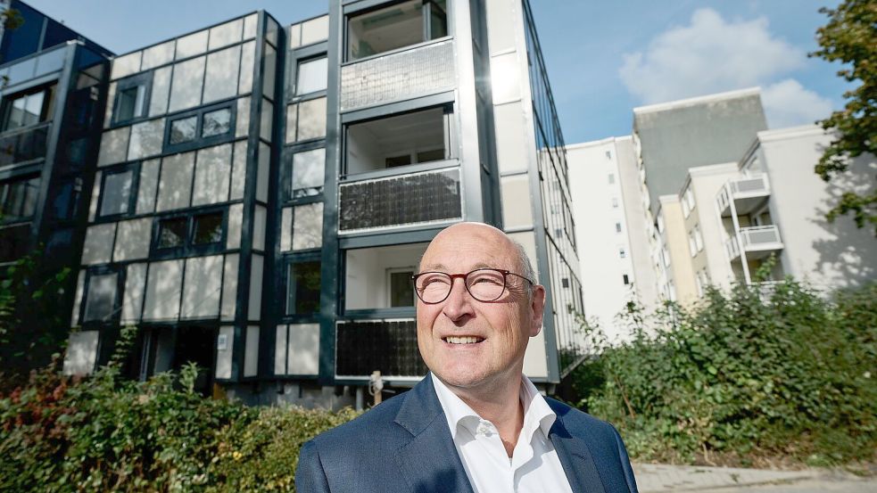 Vonovia-Chef Buch hält die aktuellen Regeln der Mietpreisbremse für unsozial und fordert eine Reform. (Archivbild) Foto: Bernd Thissen