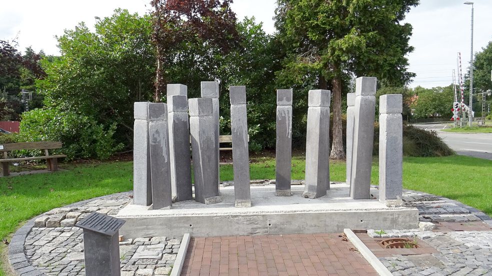 Das jüdische Denkmal in Westoverledingen. Foto: Gemeinde Westoverledingen