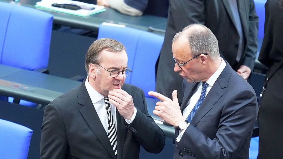 Merz und Pistorius: Zwei der wichtigsten Mitglieder des neuen Gremiums. (Archivbild) Foto: Michael Kappeler