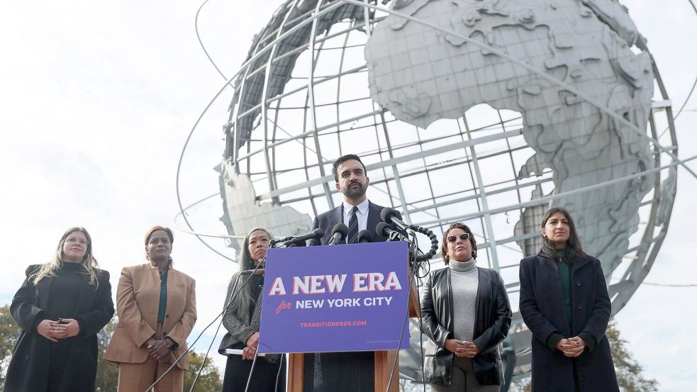 Mamdani will dem Präsidenten entschieden entgegentreten. Foto: Heather Khalifa/FR172147 AP/AP/d
