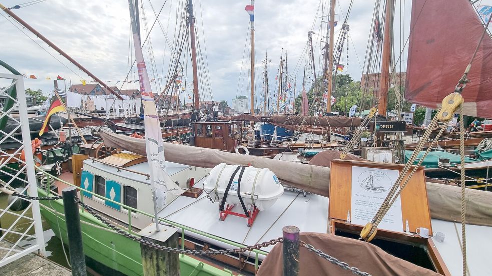 Das letzte Traditionsschiffetreffen wurde im August 2023 ausgerichtet. Foto: Jonas Bothe/Archiv