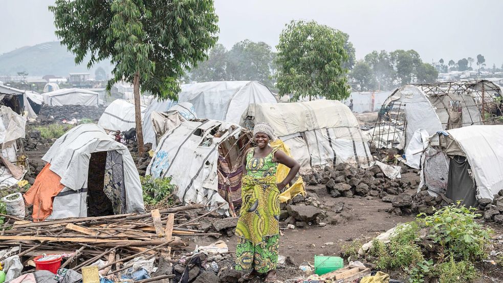 Im Osten des Landes sind vor allem Vertriebene von lebensgefährlichen Hungerkrisen betroffen. (Archivbild) Foto: Moses Sawasawa/AP/dpa