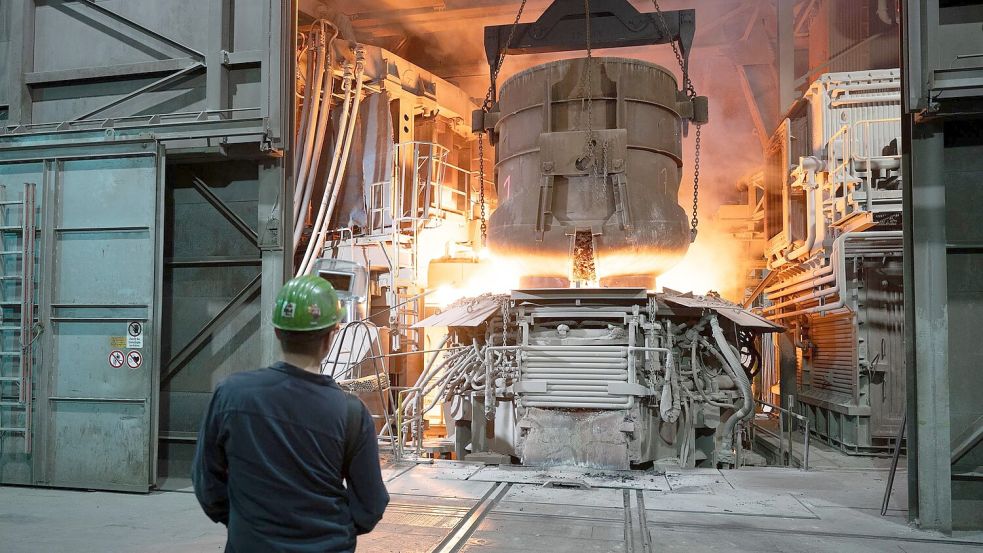 Zum „Stahlgipfel“ im Bundeskanzleramt wurden auch die Ministerpräsidenten der Länder mit Stahlerzeugung erwartet. (Archivbild) Foto: Sebastian Kahnert