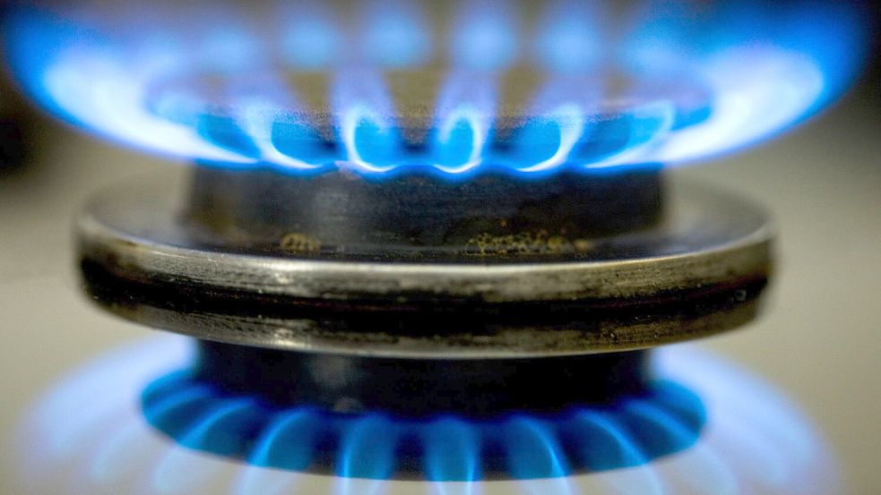 Erdgas brennt bald günstiger. (Illustration) Foto: Patrick Pleul/dpa-Zentralbild/dp