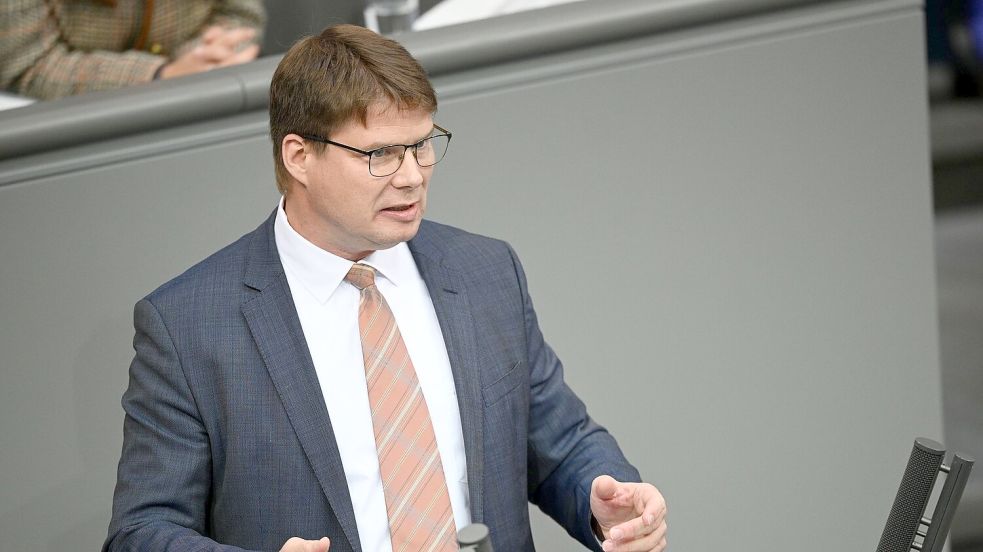 AfD-Politiker Steffen Kotré sieht die Russland-Reise im Sinne deutscher Interessen. (Archivbild) Foto: Niklas Graeber