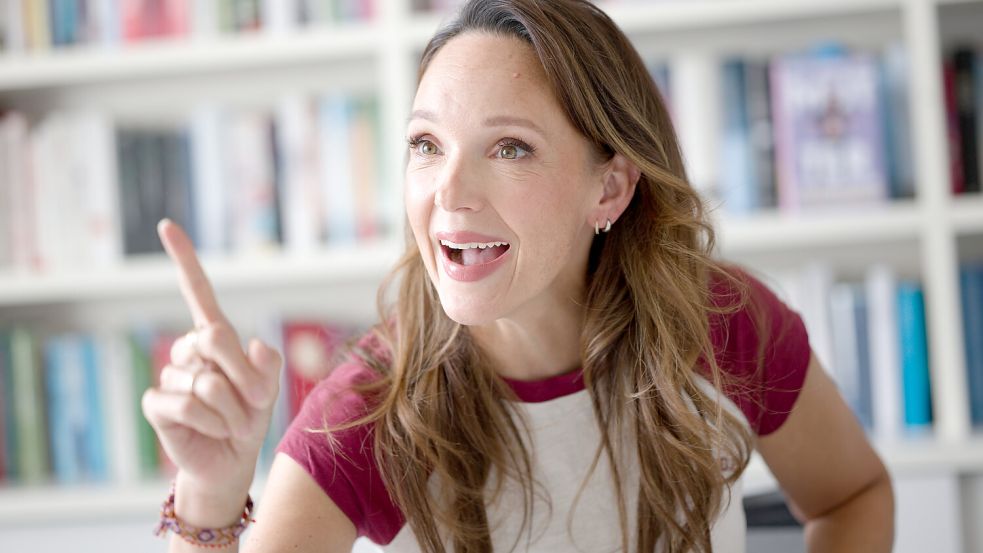 Vier Tage Wehen! Carolin Kebekus hat sich viel länger im Kreißsaal aufgehalten als geplant. Foto: dpa/Henning Kaiser