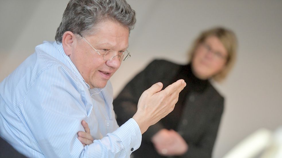 Im Februar war Dr. Andreas Philippi in Leer zu Gast. Foto: Klaus Ortgies/Archiv