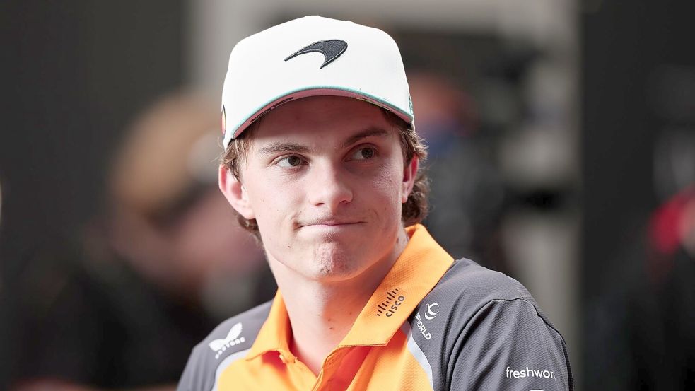 Oscar Piastri verlor nach einem frühen Unfall im Sprint weiter an Boden im Titelrennen. Foto: Ettore Chiereguini/AP/dpa