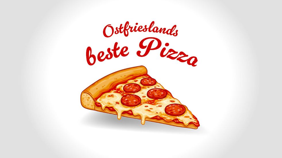 Gesucht wird die beste Pizza in Ostfriesland. Grafik: Menninga