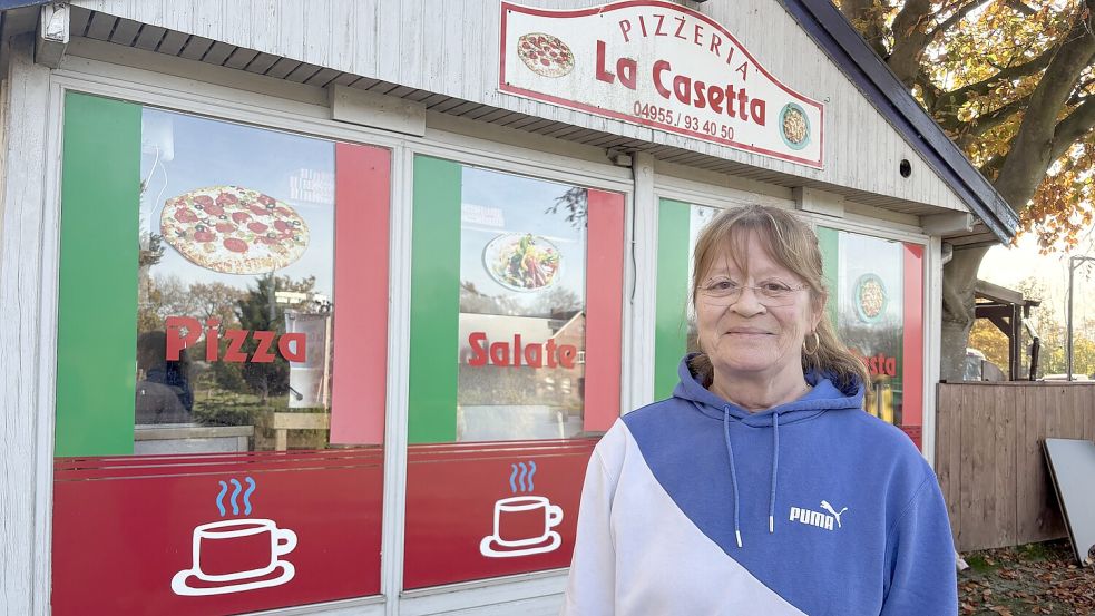 Anna-Maria Westmark hat ihre Pizzeria La Casetta, „das Häuschen“, genannt. Foto: Henrik Zein