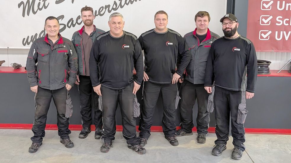 Das Team (von links): Paul Schneider, Hendrik Bolhoeve, Markus von der Haar, Markus Feldmann, Eike van Raden und Benjamin Peters. Foto: privat