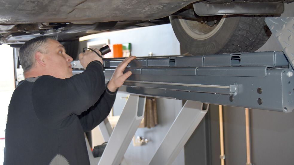 Markus von der Haar ist schon seit 2009 für die KÜS tätig. Foto: Prins