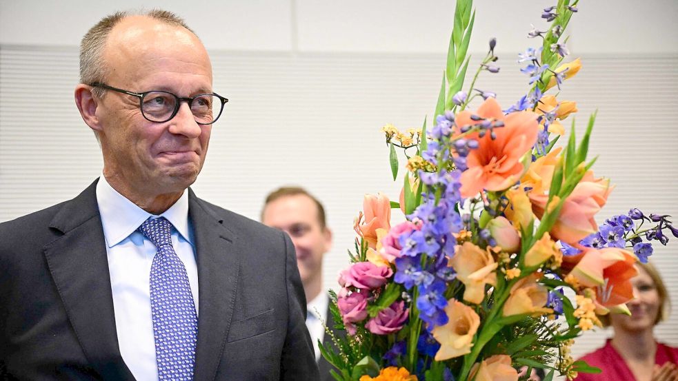 Seinen 70. Geburtstag feierte Friedrich Merz im Bundestag. „Rambo Zambo“ wäre gerade unpassend. Foto: TOBIAS SCHWARZ