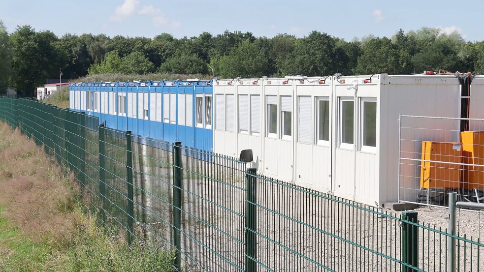 Einige Kommunen nutzen Container nur als Notfallmaßnahme zur Unterbringung von Asylbewerbern, andere auch länger. (Archivbild) Foto: Bernd Wüstneck