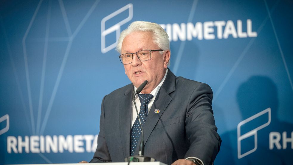 Der langjährige Konzernchef von Rheinmetall Armin Papperger hat hehre Ziele. Foto: Imago Images/ Funke Foto Services