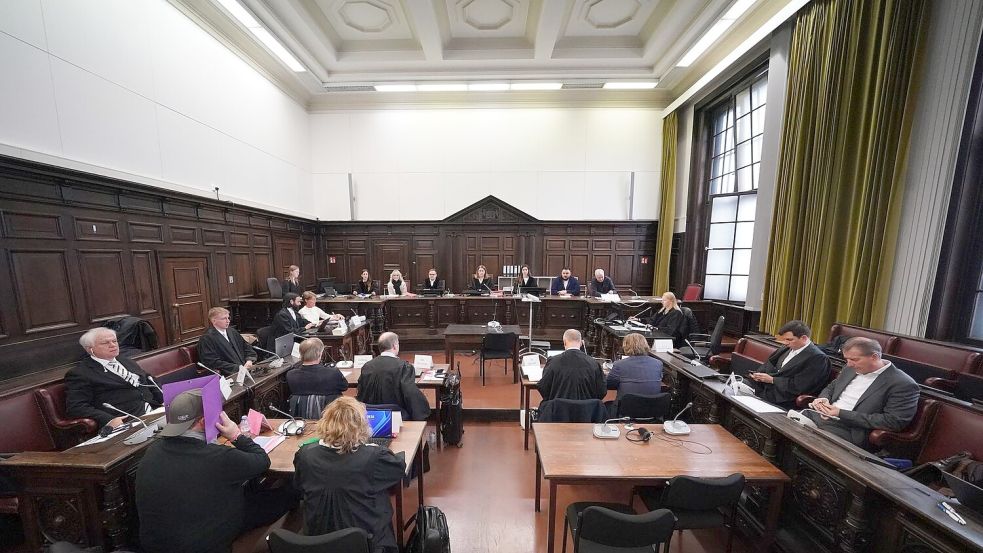 Es ist bereits der 22. Verhandlungstag im Landgericht Hamburg. Foto: Marcus Brandt