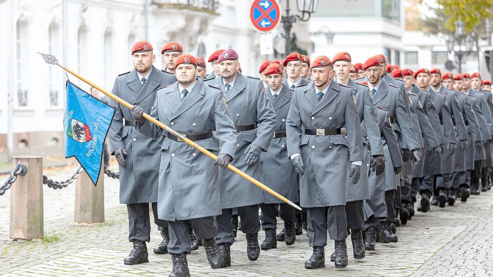 Die Bundeswehr feierte am 12. November ihren 70. Geburtstag. Foto: Laszlo Pinter/dpa