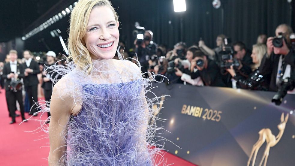 Cate Blanchett versucht sich neuerdings an einem Hobby. Foto: Peter Kneffel