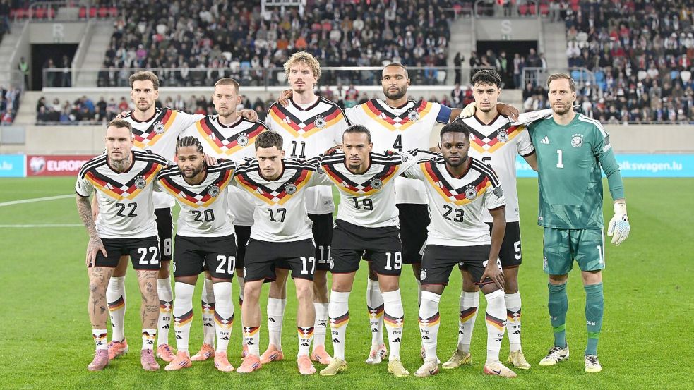 Deutschlands Nationalteam beim Gruppenfoto. Foto: Federico Gambarini