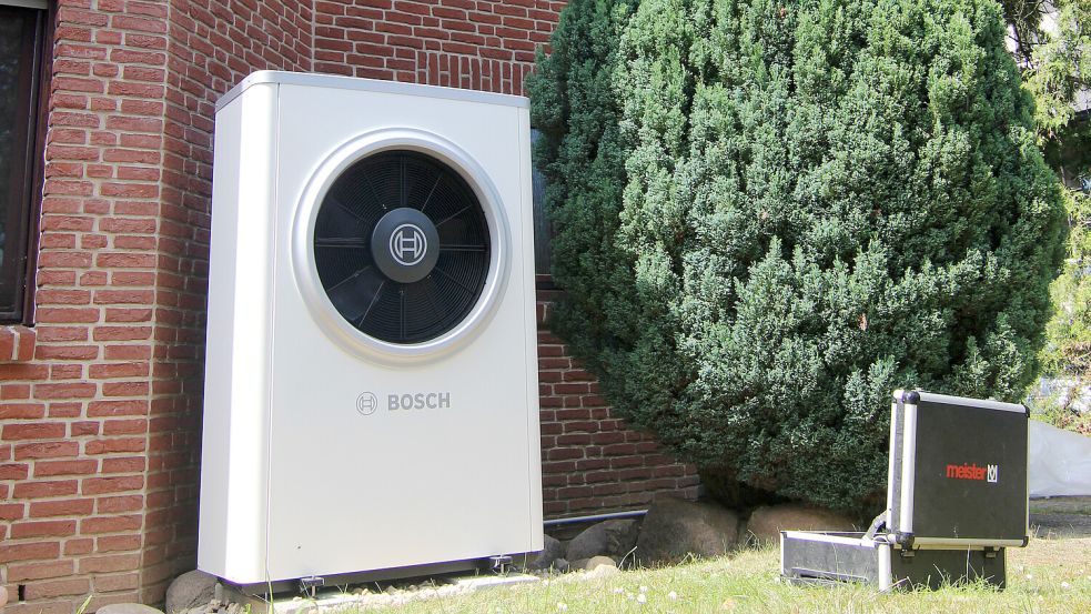 Wärmepumpe Foto: dpa/Doreen Garud