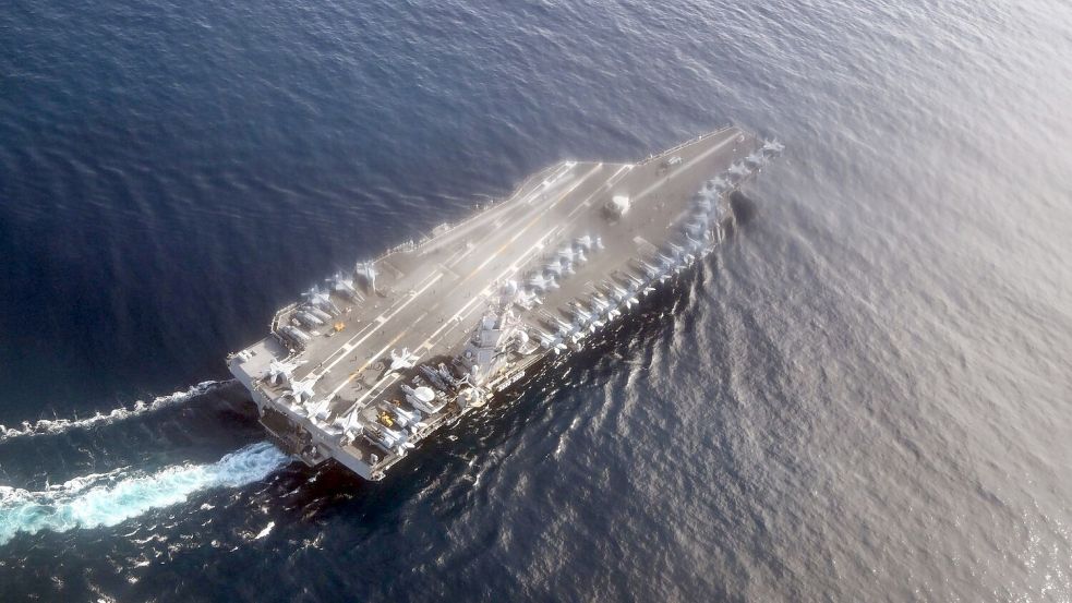 Das größte Kriegsschiff der Welt ist jetzt in der Karibik. (Archivbild) Foto: Federico Gambarini