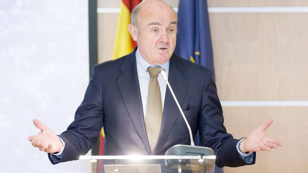 EZB-Vizepräsident de Guindos warnt vor Börsenrisiken wegen des Hypes um KI. (Archivbild) Foto: Eduardo Parra/EUROPA PRESS/dpa