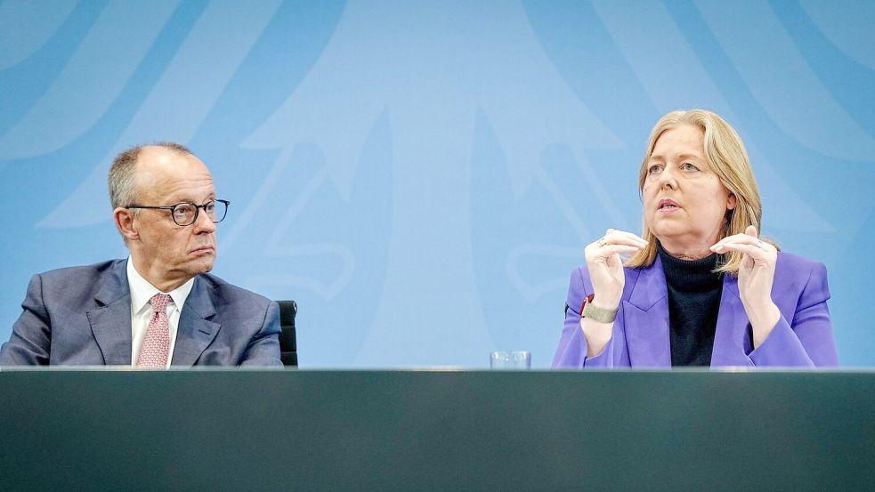 SPD-Arbeitsministerin Bärbel Bas ist das Niveau der Rente wichtig. (Archivfoto vom Koalitionsausschuss) Foto: Kay Nietfeld/dpa