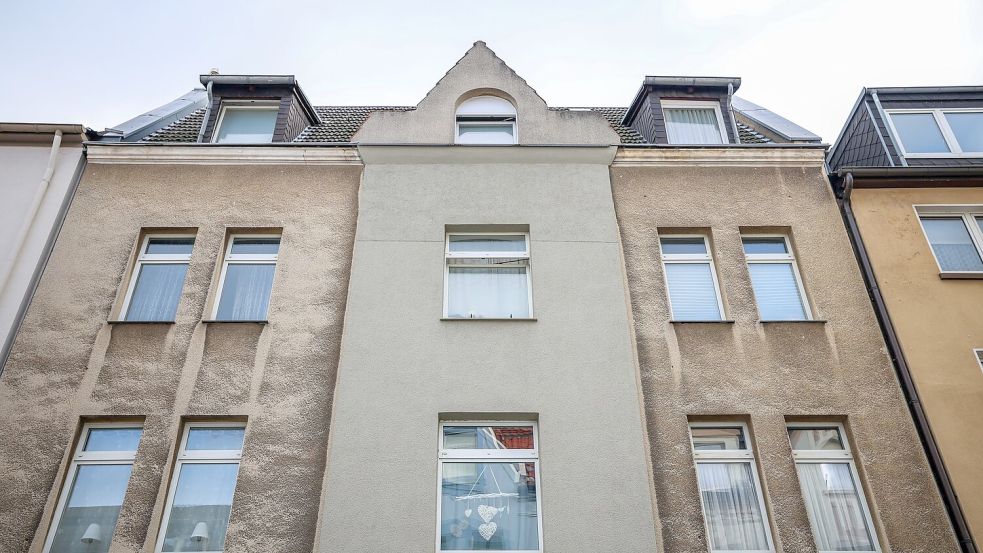 In diesem Mehrfamilienhaus im Bochumer Stadtteil Hamme ereignete sich der folgenschwere Polizeieinsatz. Foto: Christoph Reichwein