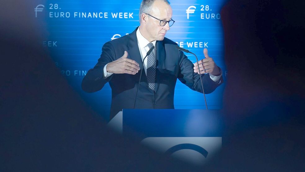 Merz plädiert für einen vertieften Kapitalmarkt in Europa Foto: Boris Roessler