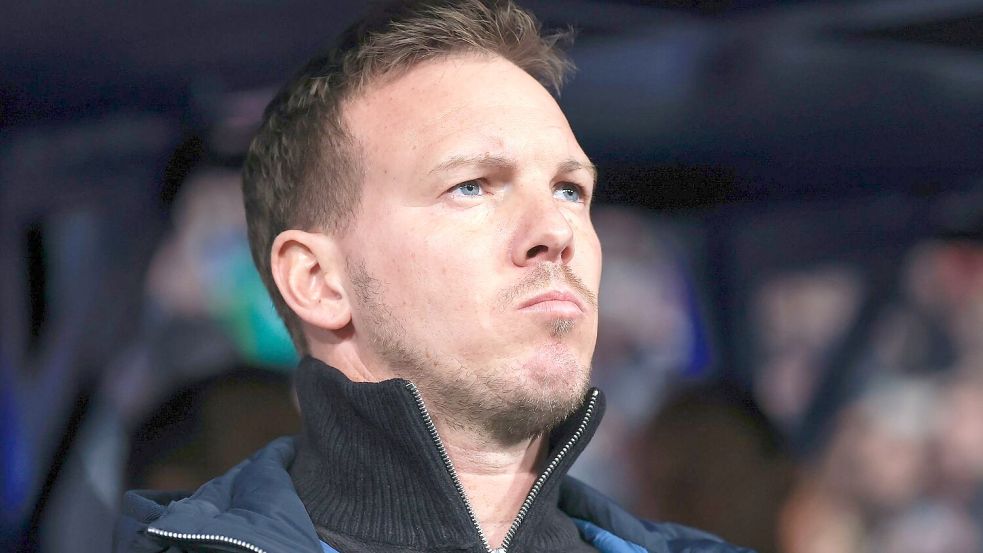 Julian Nagelsmann spricht über seine Personalplanungen für die WM. Foto: Jan Woitas