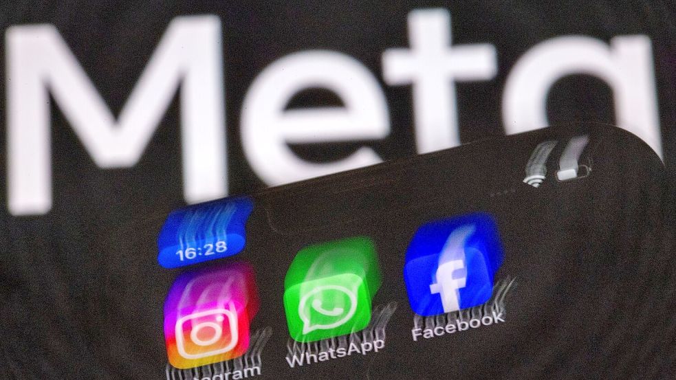 Instagram und WhatsApp sind inzwischen bei Meta integriert. (Archivbild) Foto: Jens Büttner