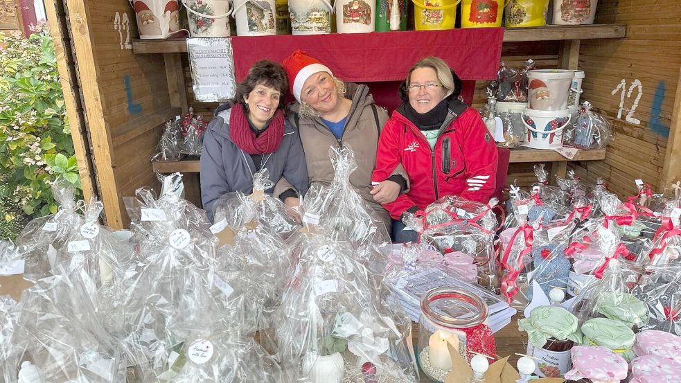 An den Buden wird Selbstgemachtes verkauft. Foto: privat