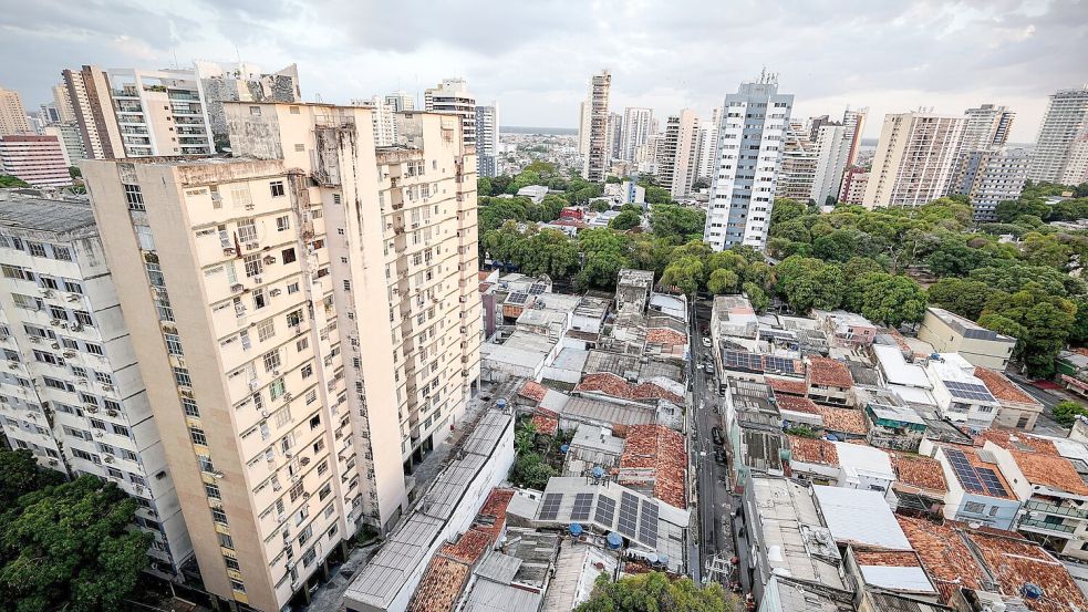 Um dieses Stadtbild geht es diesmal: Belém, Brasilien. Foto: Kay Nietfeld/dpa