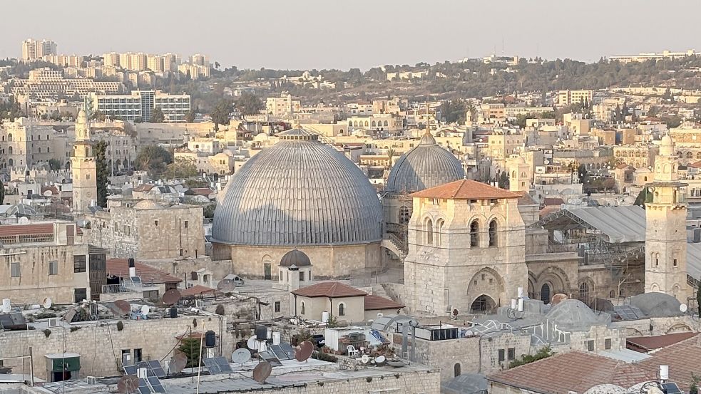 Der Blick vom Davidturm in Jerusalem. Foto: Lars Reckermann