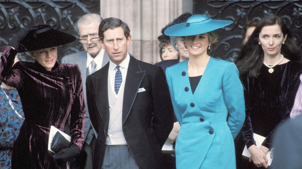 Prinzessin Diana sorgte 1995 für Aufsehen, als sie über die „Ehe zu dritt“ sprach. Foto: Imago/Capital Pictures