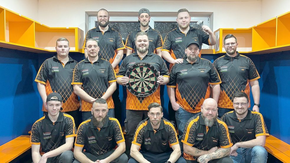 Das Foto zeigt die Spieler vom SV Holte im Januar 2025. Mittlerweile gibt es drei Mannschaften mit erwachsenen Spielern sowie eine Jugendmannschaft. Archivfoto: SV Holte