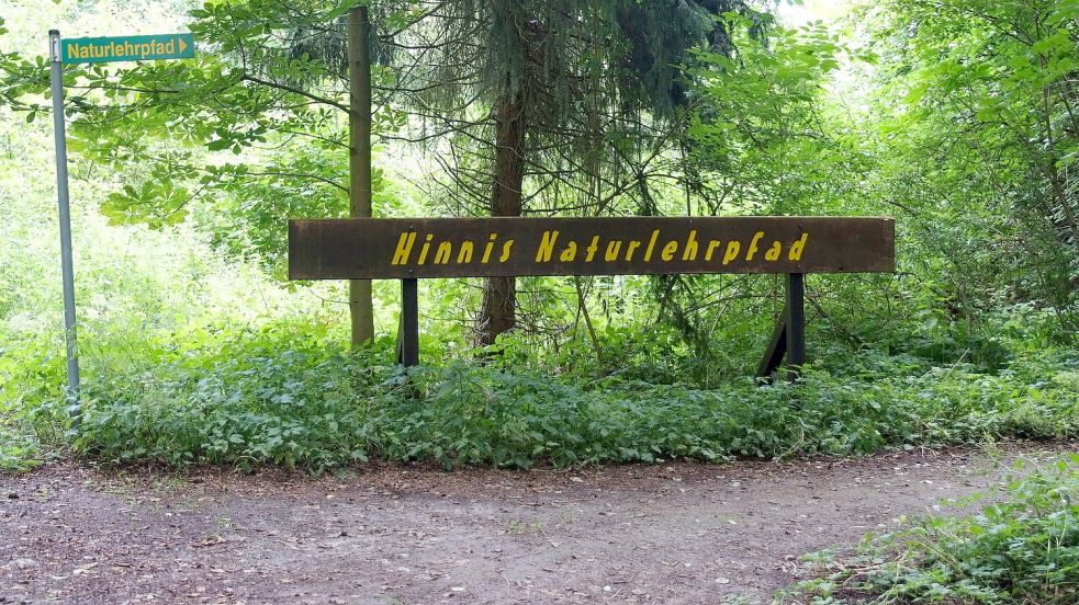 Hinnis Naturlehrpfad in der Westoverledinger Ortschaft Ihren lädt zum Entdecken und Verweilen in der Natur ein. Archivfoto: Gemeinde Westoverledingen
