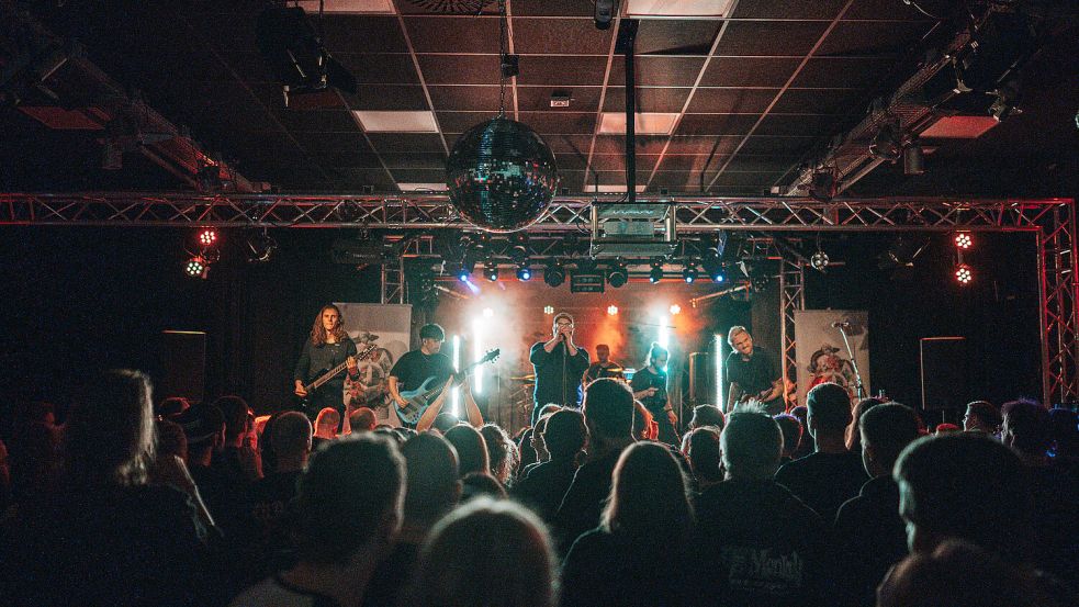 Nicht nur live ein Brett: Die Band Maelføy aus Ganderkesee ist gleich an zwei Tagen für den Tower in Bremen gebucht. Foto: Isabel Gerstle