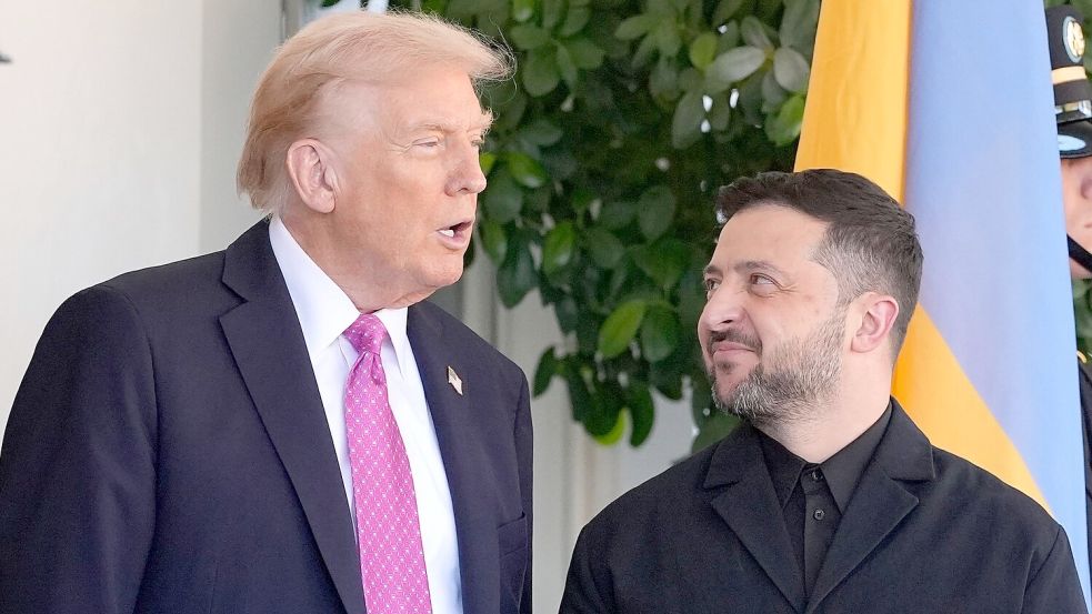 US-Präsident Donald Trump erhöht den Druck auf die Ukraine. (Archivfoto) Foto: Alex Brandon/AP/dpa