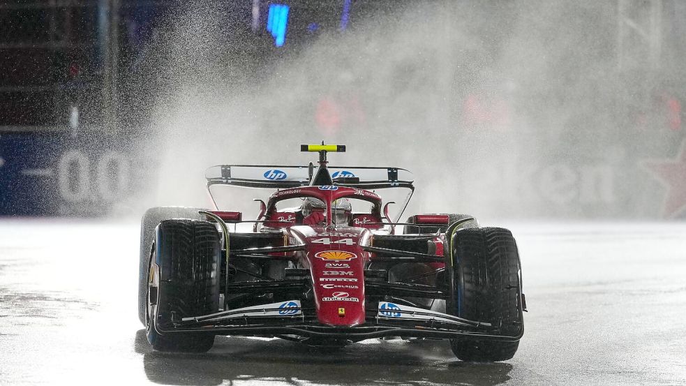 Für Ferrari-Pilot Lewis Hamilton lief gar nichts zusammen, er wurde Letzter. Foto: Eric Gay/AP/dpa