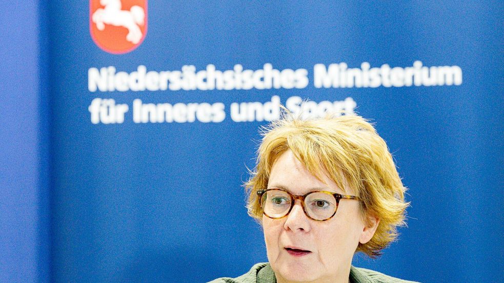 Prominenter Gast bei unserem Talk: Niedersachsens Innenministerin Daniela Behrens (SPD). Foto: dpa/Michael Matthey