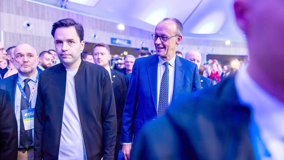 Ohne die Stimmen der Jungen Union hat die Regierung keine sichere Mehrheit. (Archivbild) Foto: Philipp von Ditfurth/dpa