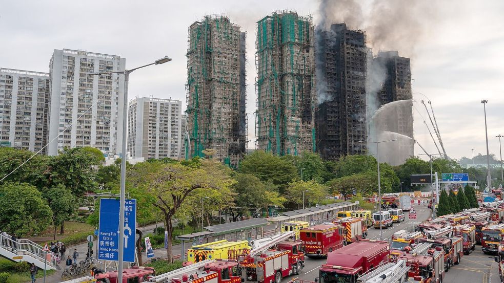 Zur Brandursache wurde noch ermittelt. Foto: Vernon Yuen