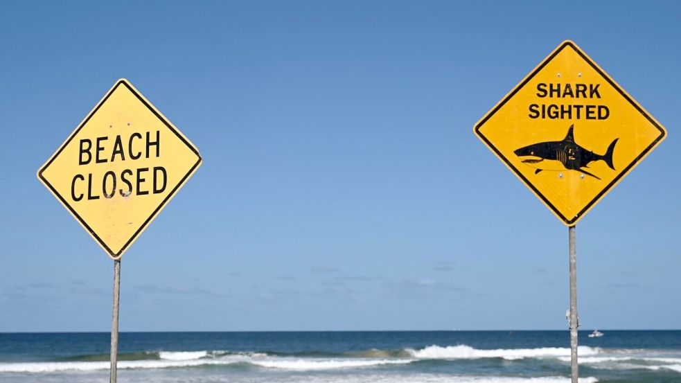 Die Strände in der Region wurden zunächst gesperrt. (Symbolbild) Foto: Dean Lewins