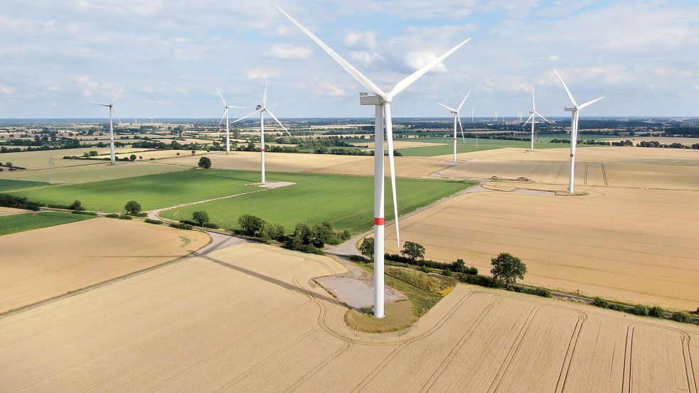 Die Beschwerden über Windkraftanlagen in Niedersachsen werden zunehmend weniger. Foto: Imago/Scholle