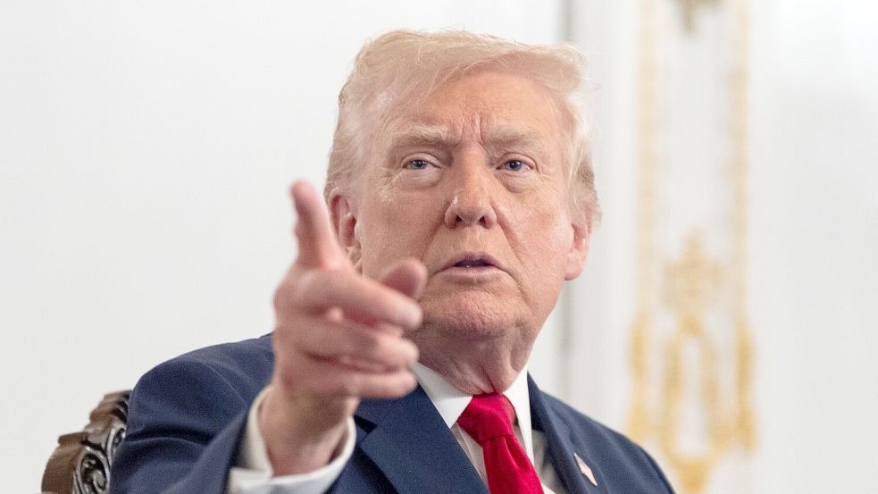 „Ich werde Migration aus allen Dritte-Welt-Ländern permanent stoppen“, verkündete Trump Foto: Alex Brandon/AP/dpa