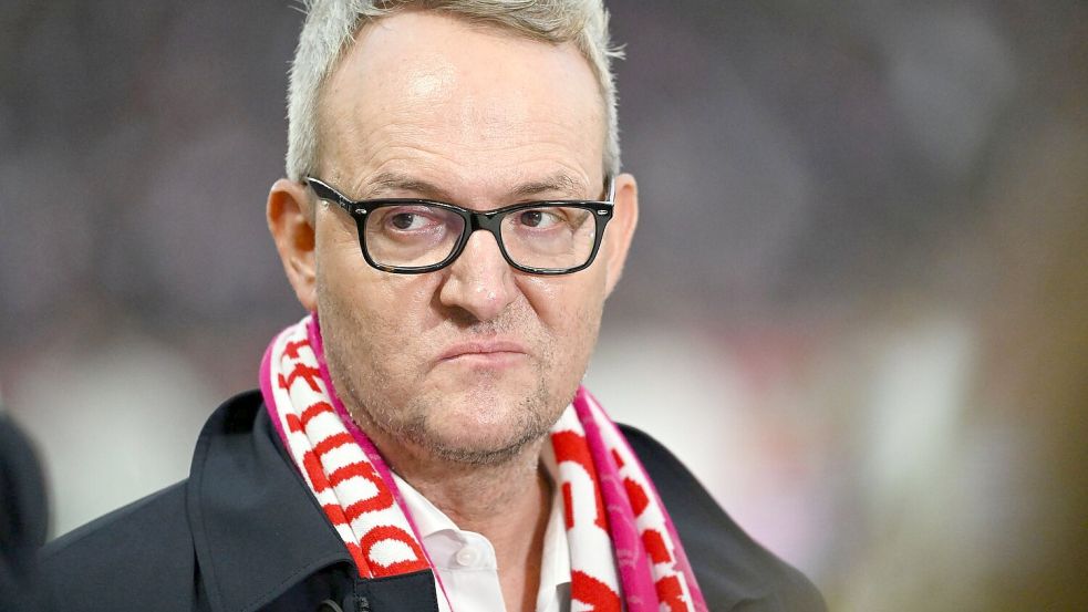 VfB-Vorstandschef Wehrle hat seinem Ärger Luft gemacht. Foto: Marijan Murat