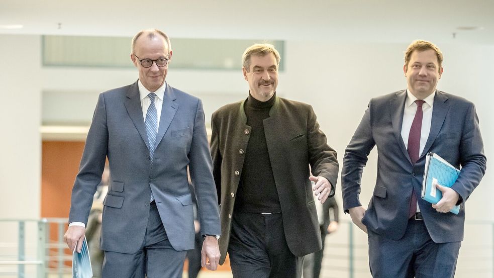 Sie haben vorgelegt, jetzt sind die jungen Abgeordneten der Union am Zug. Foto: Michael Kappeler/dpa