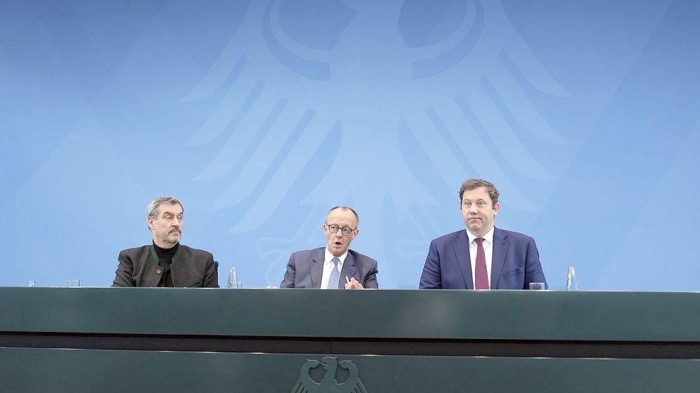 Die Spitzen der Koalition vereinbaren eine gemeinsame Position. Foto: Michael Kappeler/dpa