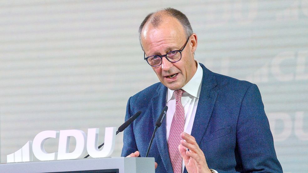 „Wir müssen ein starker Industriestandort bleiben“, sagt Kanzler Friedrich Merz (CDU). Foto: Klaus-Dietmar Gabbert
